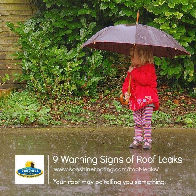 roof leak, leaky roof