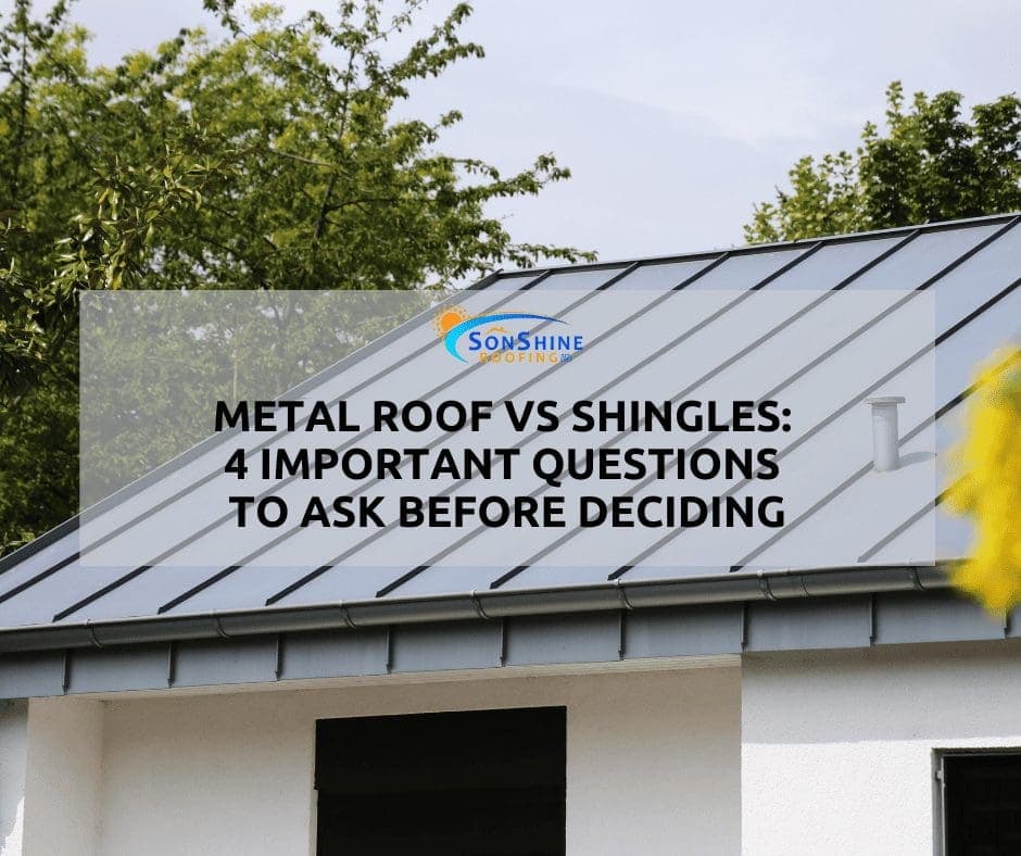 metal roof vs shingles best roofing material shingle roof vs metal roof metal roofing sarasota