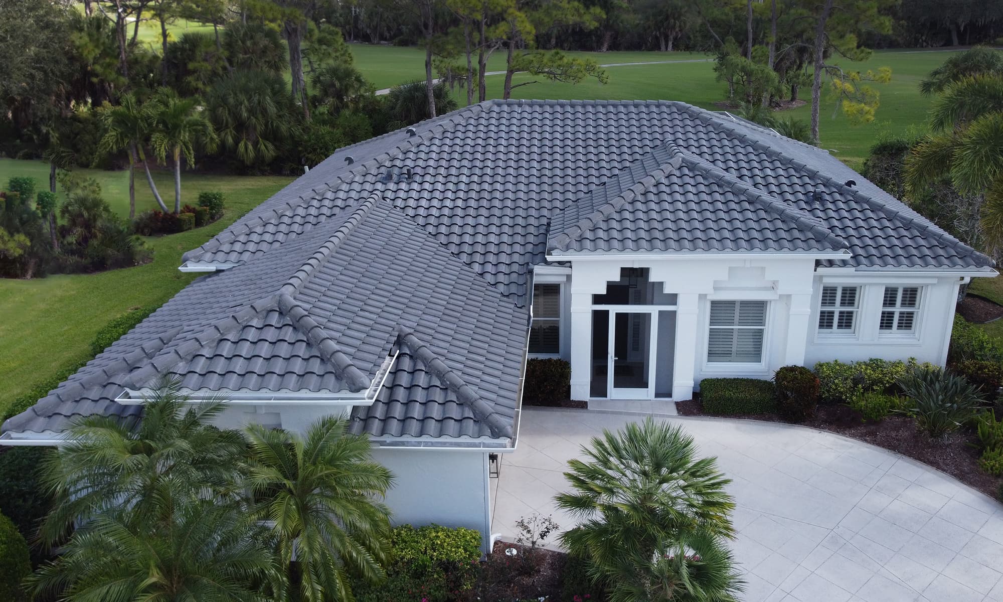 grey oaks ave sarasota tile roof replacement