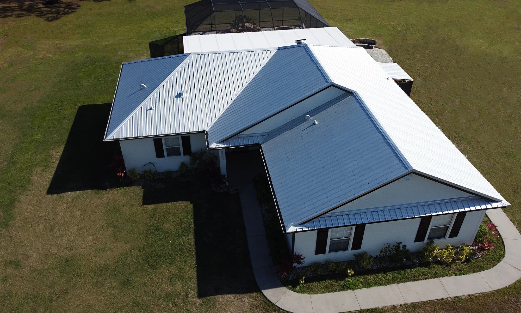 253rd Street East, Myakka City, FL Metal Roof Replacement